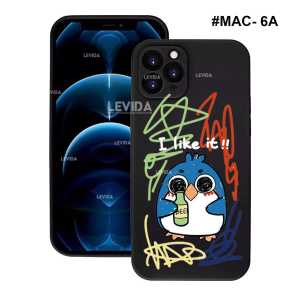 Redmi 13C Case Black Gambar MAC06/ Macaron Black softcase Redmi 13C