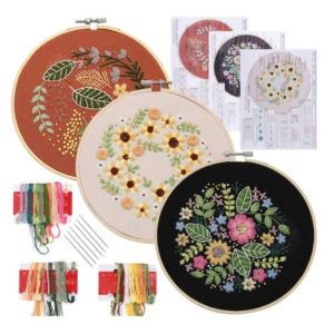 DIY Embroidery Needlework Kits Practical Handcraft Embroidered Cross Stitch Material Package