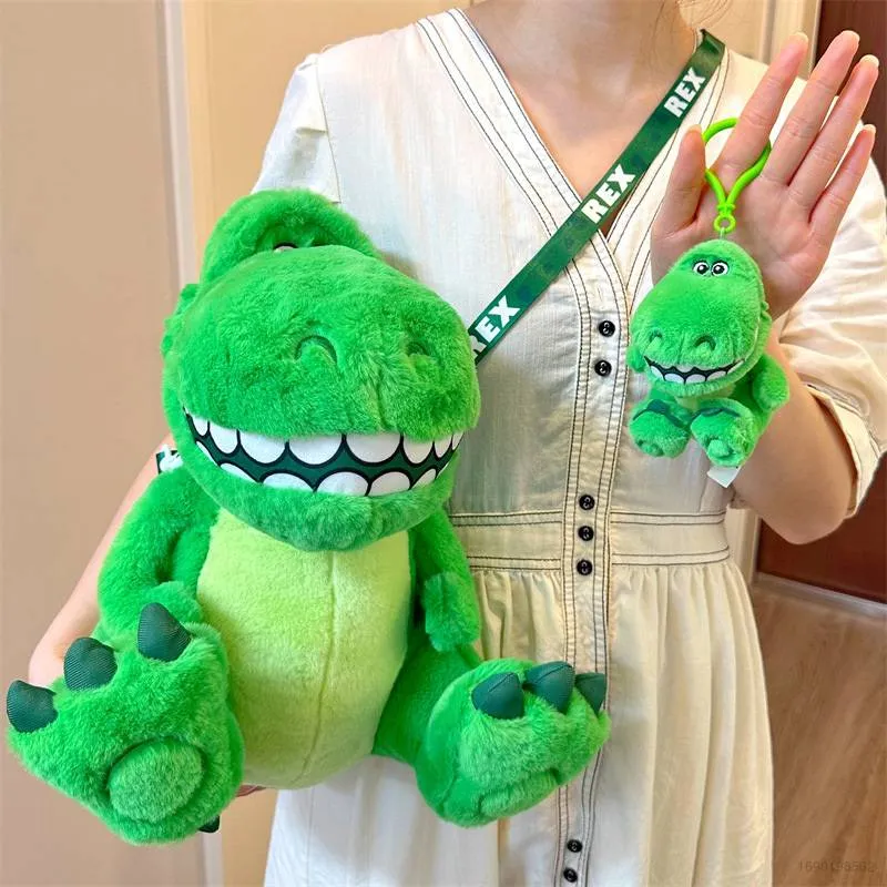 Disney Toy Story Dinosaur Rex Plush Dolls Shoulder Bag Gift For