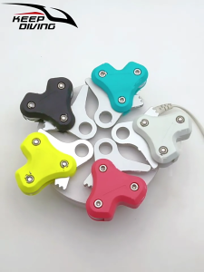 Scubas Diving Pulley Reel Replacement High Efficiency Freediving Pulley Rope Reel Underwater Tool Diving Equipment