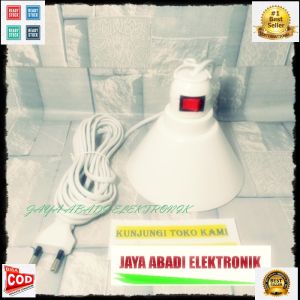 G562 ORIGINAL SAMBUNGAN LAMPU 5 METER SAKLAR KAP EXTENSION FITING E27 COLOK COLOKAN LAMP LED BOHLAM