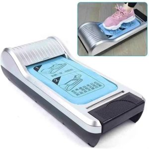 APBZOK Dustproof Shoe Film Dispenser Sanitary Hands-Free Disposable Shoe Cover Foot Protection Fast Dispensing Shoe Cover Dispenser Home