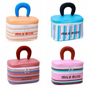 THOMA Portable Cosmetics Storage Bag Creative INS Cosmetic Case Fashion Large Capacity Handheld Makeup Bag Travel