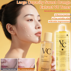 VC Rejuvenating Essence Water Reducing Fine Lines Shrinking Pores Moisturizing Deeply Hydration VC Toner