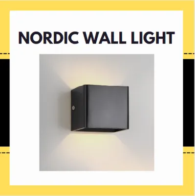 Nordic Wall Light 5W Minimalist Bedside Staircase Lighting