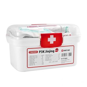 Kotak P3K Plastik Jinjing Onemed + Isi