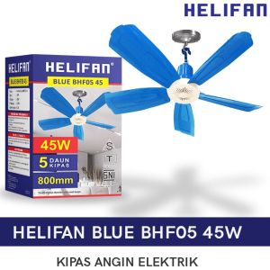 Arashi Hyperlite Kipas Angin Gantung Plafon Helifan 5 Baling 80 cm 45 Watt - FREE ONGKIR Jabodetabek