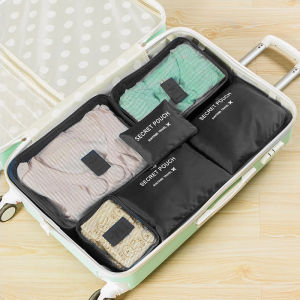 8pcs Tas Travel Organizer Set 8 in 1 Torage Bag Luggage Tas Packing Dalam Kope