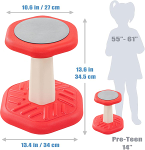 Kids Sense System Training Equipment Rocking Chairs Sensory Balance Training Rocking Improves FocusPosture