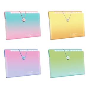 Expanding File Folder 12 Pocket Expandable Sorting Folder Letter Size Document Organiser Folder For School Office Supply