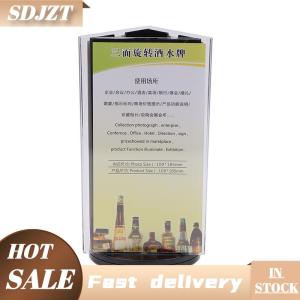 SDJZT Rõ ràng Acrylic dấu hiệu chủ Tabletop menu giá tag hiển thị đứng máy tính để bàn bảng hiển thị xoay dấu hiệu chủ