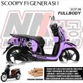 SCP 88 DECAL STICKER SCOOPY FI 2013 2014 2015 2016 SIMPEL FULLBODY. 