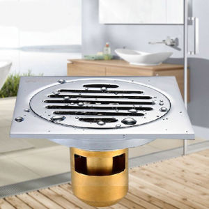 (Mặt dày 5LY) Phễu Thoát Sàn Hố Ga CHỐNG MÙI HÔI kích thước 12x12cm và 15x15cm HG8