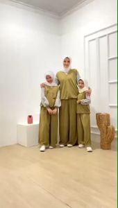 Setelan Kulot Anak Perempuan Terbaru New CUTETRIK Set Kulot Babyterry Setelan Baju Casual Anak Perempuan Remaja Setelan Kulot Anak Perempuan Remaja Kekinian