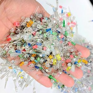 ชุดรวมหลอด LED แสดงผล คละสี คละขนาด น้ำหนัก 1lbs (ประมาณ 2500 ชิ้น) by ZEROBIKE