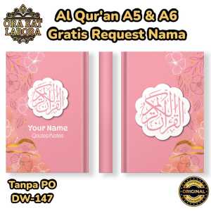 Hampers 10In1 Al-Quran A5 Custom Series Pink Sajadah Hijab Tasbih Kado Wanita Muslimah Souvenir