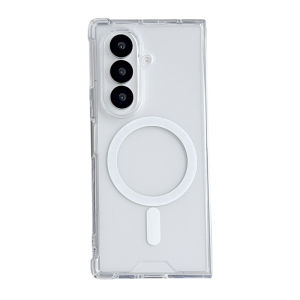 c Original Clear For MagSafe Wireless Charging Case For Samsung Galaxy Z Fold 8 Ultra 7 6 5 4 3 Fold8 5G Folding Cover