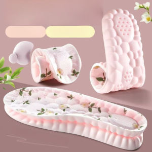 Antibacterial/Deodorizing Insoles/Camellia Shoe Insoles/Breathable Sweat Absorbing/Daily Work Sports/Men Women