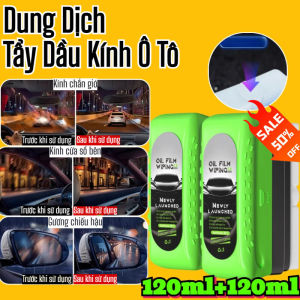 Phim Tẩy Dầu NhanhKhử Trùng Mạnh Mẽ Cho Màng Dầu Kính Ô TôCọ Phủ Kính Chắn Gió Trước Và Gương Chiếu HậuCọ Vệ Sinh Xe