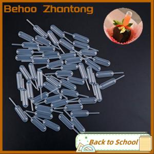 Behoo 100pcs Plastic Squeeze 4ml Transfer Dropper Disposable Pipettes For Cupcake