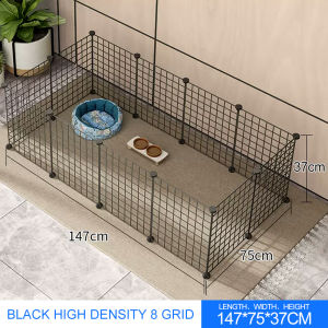 PetStern🏡DIY รั้วกั้นสุนัข📌Dog Fence คอกกั้นสัตว์ กรง DIY กรงสุนัข ประกอบได้หลากหลายรูปทรง 6/8/12/24pcs DIY Dog Cage