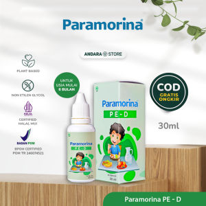 Paramorina PE-D Tetes Vitamin Anak - Mulai Usia 6 Bln Bantu Lahap Makan & Perkuat Tulang