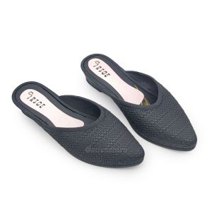 Sandal Sepatu Mules Wanita Flatshoes Karet Jelly Irsoe