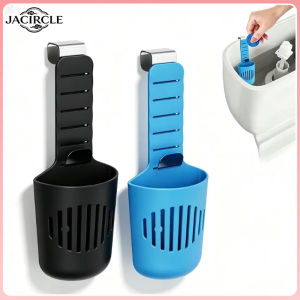 JACIRCLE Toilet Tank Cleaner Basket - Hanging Adjustable Toilet Cleaning Tablet Holder for Slow Release No Rust Easy Install