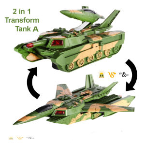 Children toys 2 in 1 Transform Tank