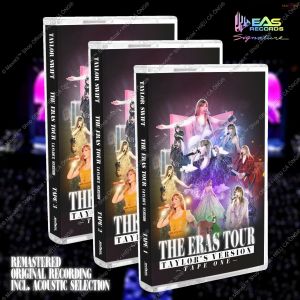 Bộ sưu tầm băng cassette Taylor Swift - THE ERAS TOUR (TS Version - 03 Tapes) + Special Edits - EAS Records