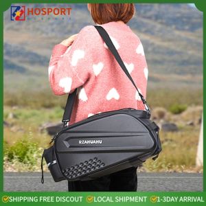 【HOSPORT】 Bicycle Bag Rack Luggage Trunk Bags Carrier Large Capacity Bike Saddle Pouch Biking Portable Cycling Parts