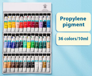 Windsor Newton Acrylic Paint 12 Color Set 10ml Art Wall Painting Stone DIY Nail Acrylic Paint Mini Portable Art Students Sketching Painting