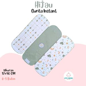 3 Pcs Gurita Perekat Instant Bayi Hijau Series