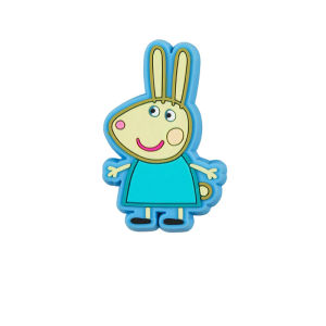 cross jibbitz charm Shoe Buckle Hole Shoes Accessories Shoes Flower Cartoon Piglet Peppa Fashion Shoes Accessories