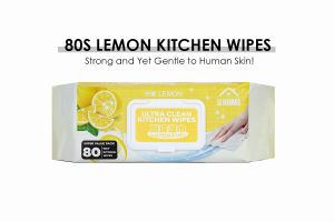 U-Home Kitchen Wipes – Oil & Grease Remover | Super Wet Heavy Duty Kitchen Cleaning Wipes | Quick Clean & Degrease
