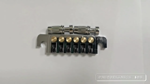 Vintage Bridge Tailpiece with Fine Tuners Studs Guitar Stop Bar Tailpiece Electric Guitar Replacement Parts Durable