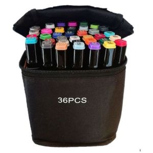 24/36/48/60/80/168 Touchfive Mrakers Color Alcohol Marker Art Marker Highlighter Pen Set Color Calligraphy Pen Set