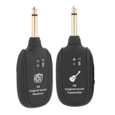 【User-friendly】 Lekato And For Electric Guitar Ws-70 Rechargeable Audio Guitar Wireless System 70 Channels 40m