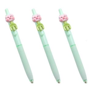 3Pcs Gel Ink Pens Gel Pen Quick-Drying Ink 0.5mm Fine Point Neutral Pens Straight Liquid Gels Ink Pens Set for Writing