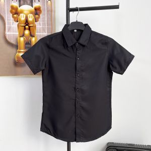 Áo sơ mi nam tay ngắn vải lụa mềm mịn co giãn nhẹ trẻ trung cá tính mẫu-ATC77 SHOP