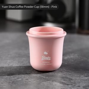 BINCOO Coffee Powder Receiving Cup Black Coffee Weighing Cup Powder Falling Cup Coffee Jar Coffee Utensils 51/58MM