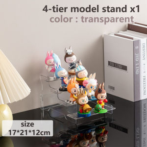 Storage Organizer Blind Box Acrylic Display Box Transparent Toy Stackable Doll Figure Case 手办收纳盒