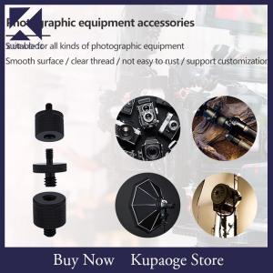 [Kupaoge] Conversion Screw Dual Nuts Tripod Mount Screw 1 4 to M4 M5 M6 M8 M10 Inch Projector Bracket Adapter Converter for DSLR Camera Tripod Photography Accessories