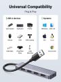 [Buy More Save More] UGREEN USB 3.0 4 Port Hub for Printer, Mouse, Keyboard, HD, Flash Drive /  USB C to 4 Port USB 3.0 Hub - PH. 