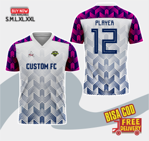 Baju Jersey Sepak Bola Stelan /Futsal Custom Full Printing Bisa Satuan