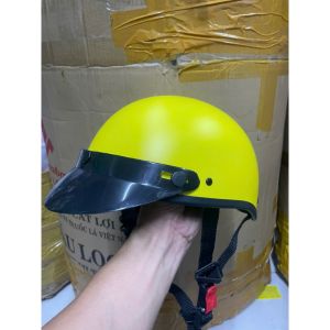 Nón Bảo Hiểm Cao Cấp Haly Lưỡi Trai tháo rời - Mũ Bảo Hiểm Nửa Đầu - Sơn Phủ Nano - Thời Trang phù Hợp Với Nam & Nữ DANSHOP Mũ Bảo Hiểm Thời Trang - An Toàn - Giá Rẻ - Chất Lượng