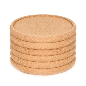 APRICOT Home Decoration Coffee Cup Round Non-Slip Heat Resistant Cork Coasters Mug Pad Placemats Table Mat