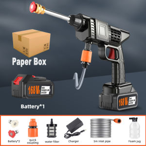 Makita Wireless Car Washer Pressure Washer Gun 108v 88v 68v 48v Portable Lithium Battery High Washers Sprayer Water Gun