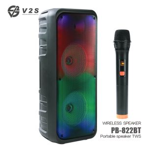 V2S Soundbar 1000 With External Subwoofer Bluetooth Speaker Soundbar System With Wireless Microphone