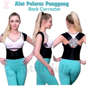 Posture Back Corrector Belt Generasi ke 3 Alat Pelurus Punggung Tulang Belakang Bungkuk Pria Wanita